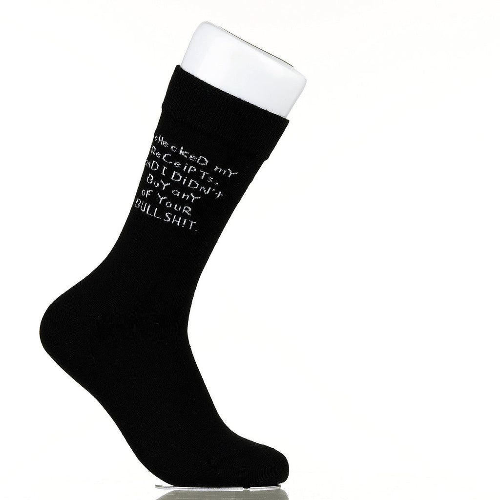 I Checked My Receipts