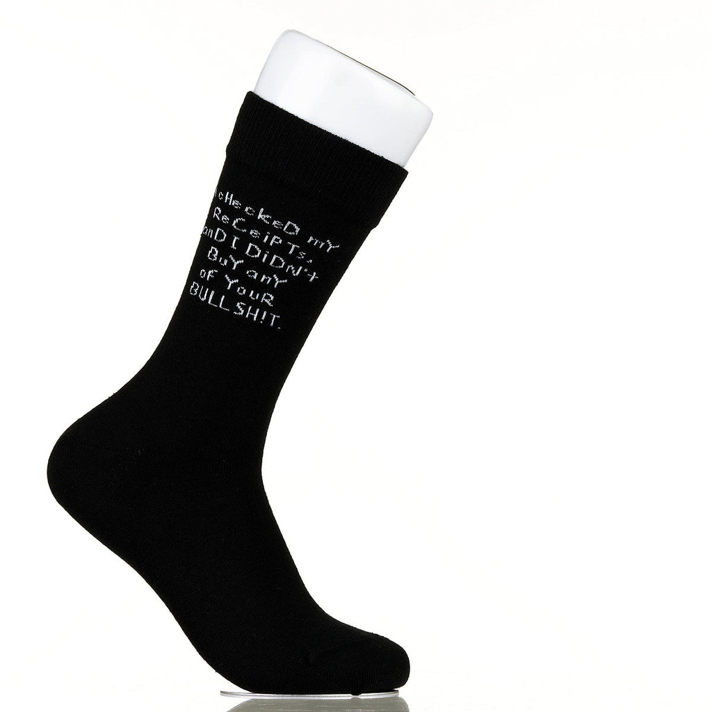 I Checked My Receipts