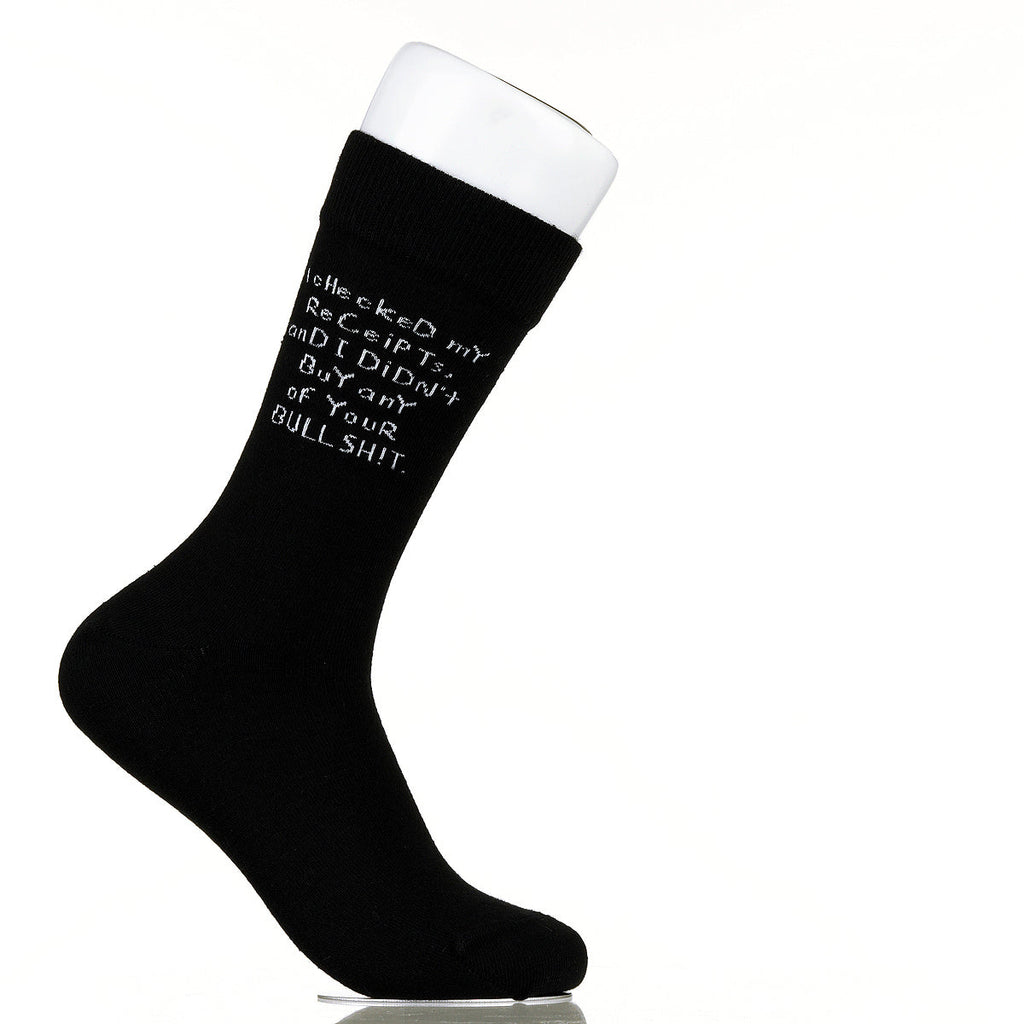 I Checked My Receipts