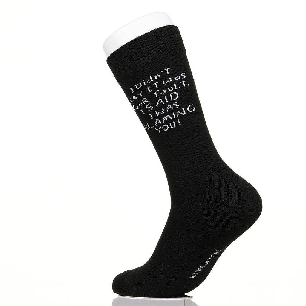 I Didn't Say It Was Your Fault