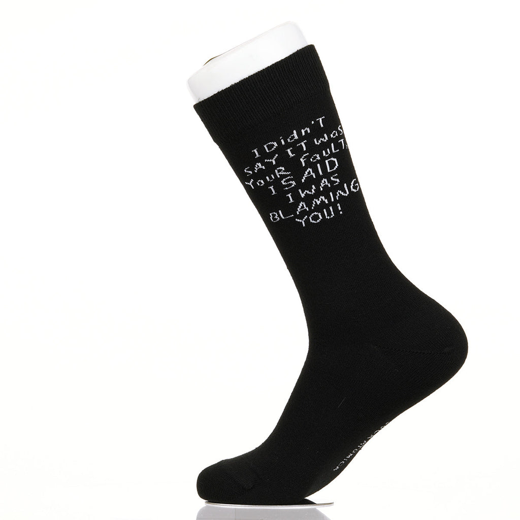 I Didn't Say It Was Your Fault