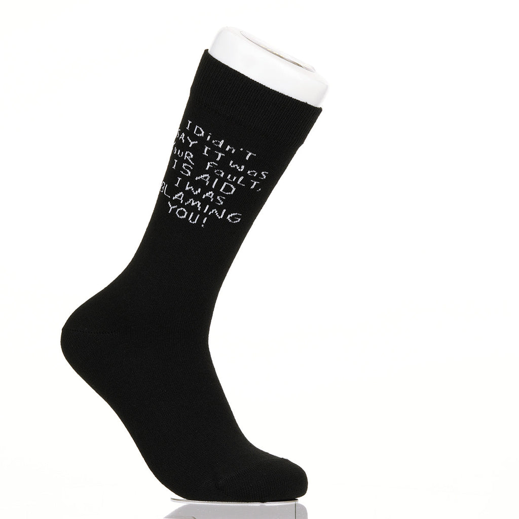 I Didn't Say It Was Your Fault