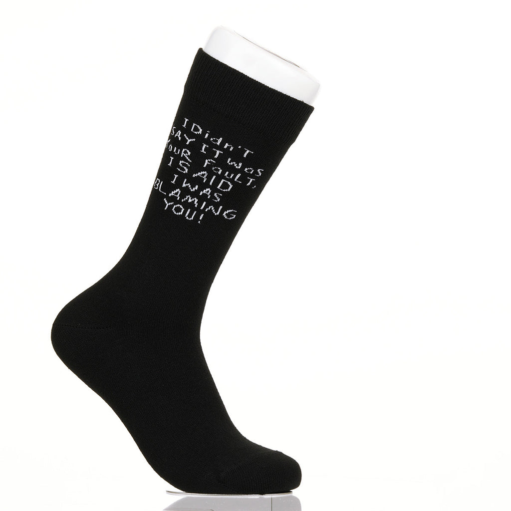 I Didn't Say It Was Your Fault