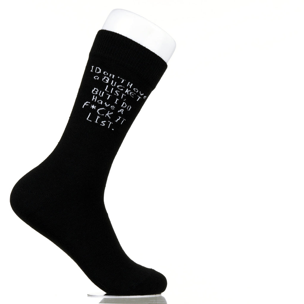 I Don't Have A Bucket List