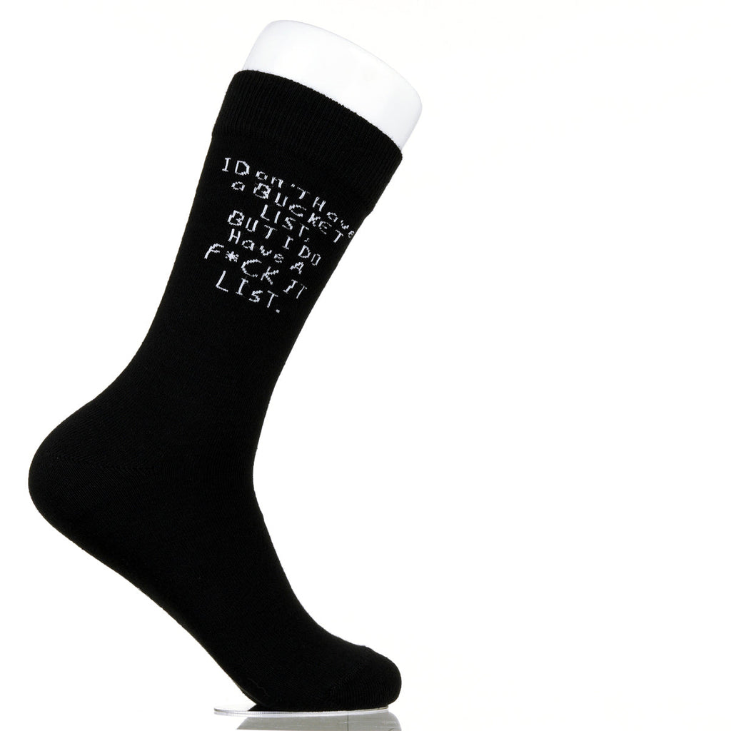 I Don't Have A Bucket List