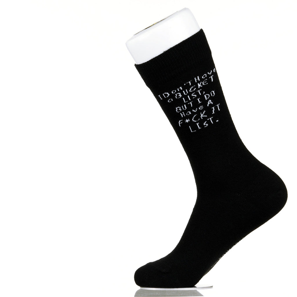 I Don't Have A Bucket List