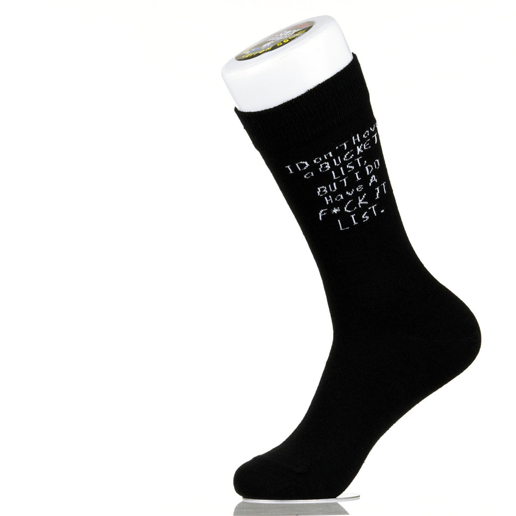 I Don't Have A Bucket List