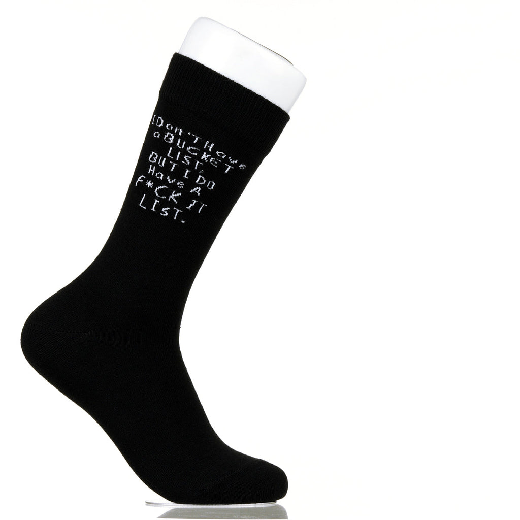 I Don't Have A Bucket List