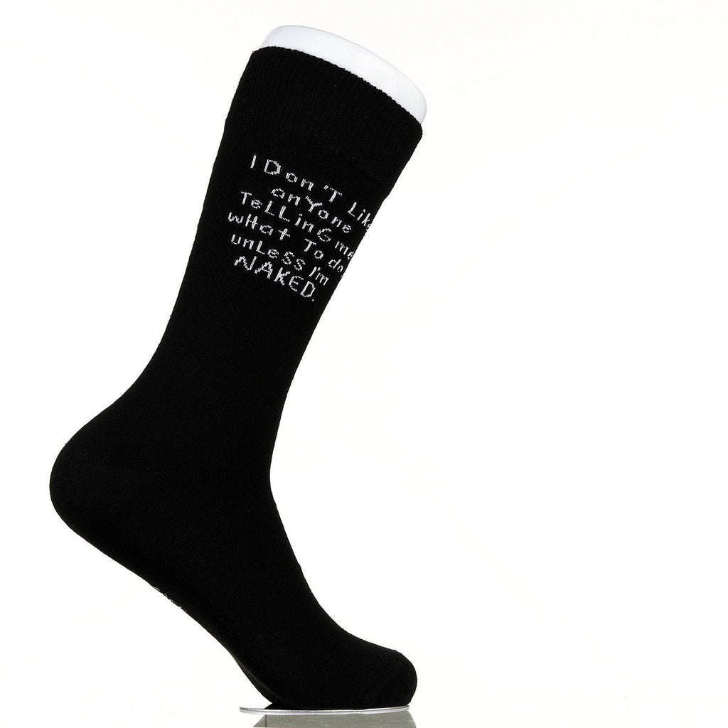 I Don't Like Anyone Telling Me What To Do