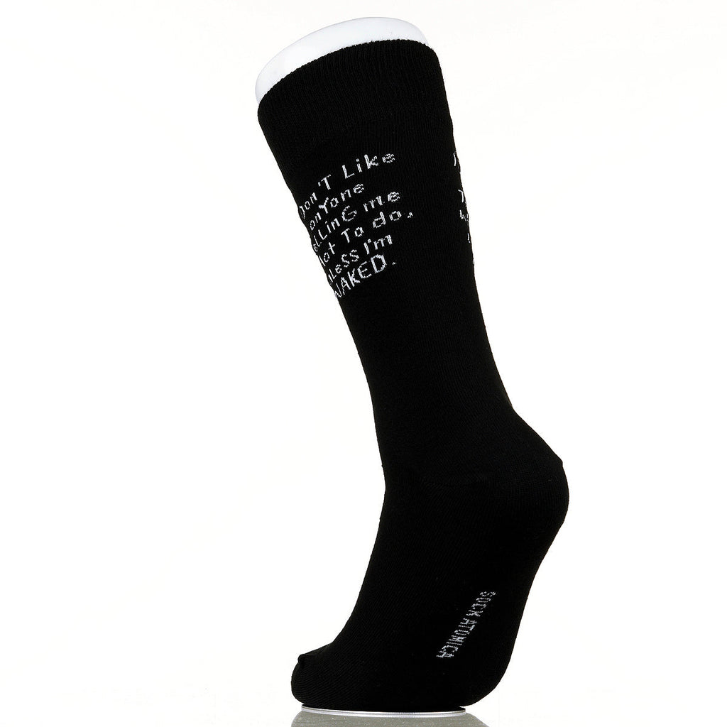 I Don't Like Anyone Telling Me What To Do