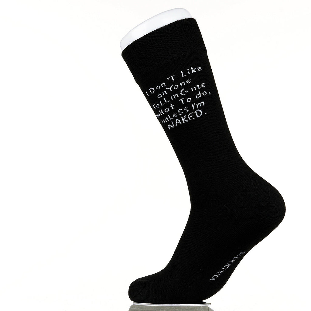 I Don't Like Anyone Telling Me What To Do