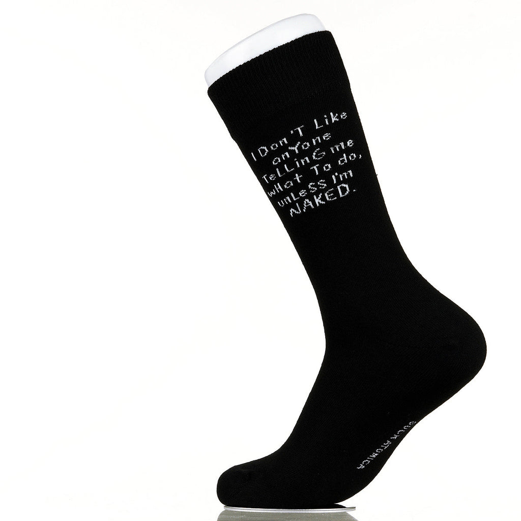 I Don't Like Anyone Telling Me What To Do