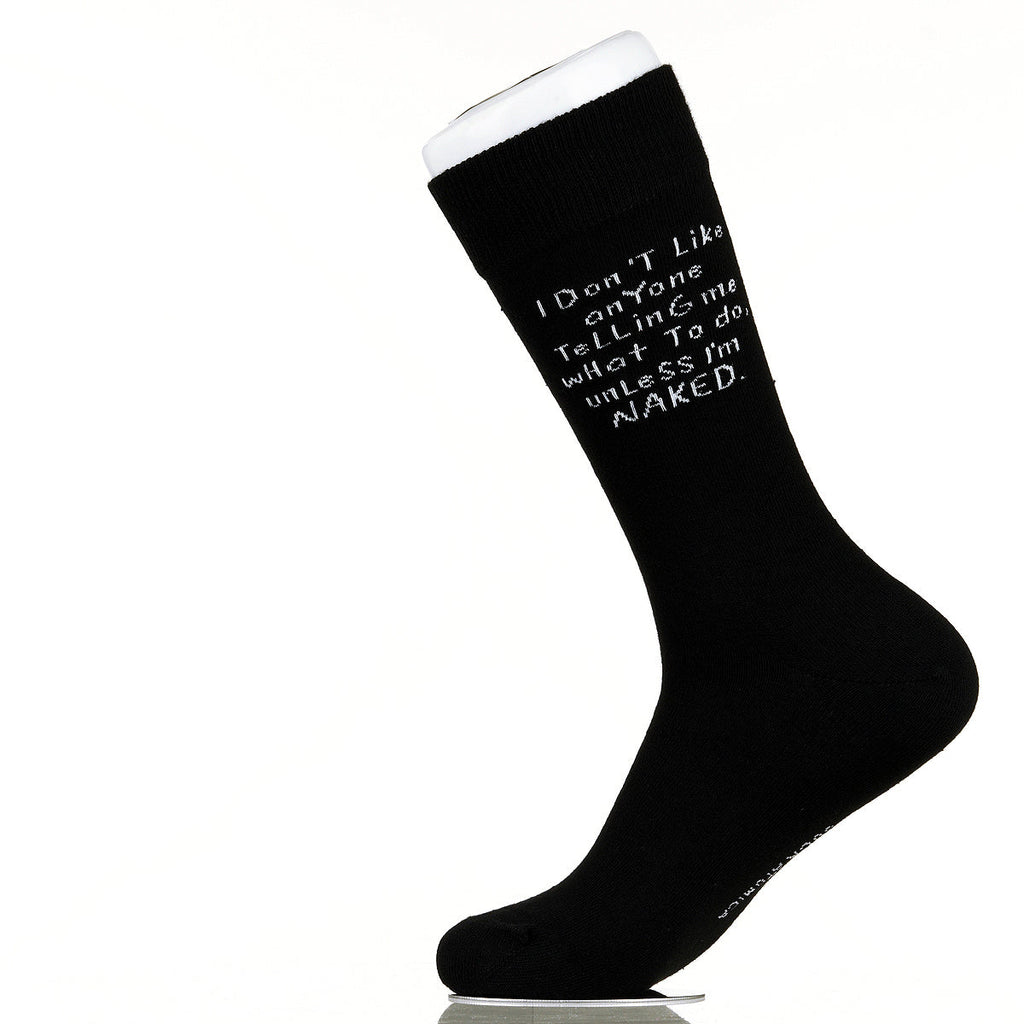 I Don't Like Anyone Telling Me What To Do