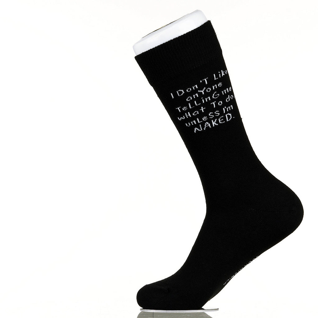 I Don't Like Anyone Telling Me What To Do