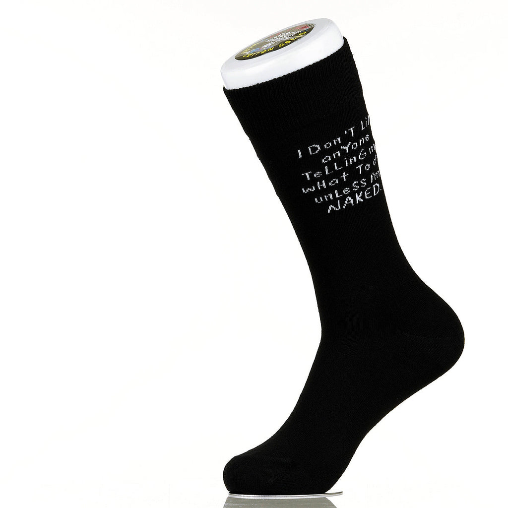 I Don't Like Anyone Telling Me What To Do