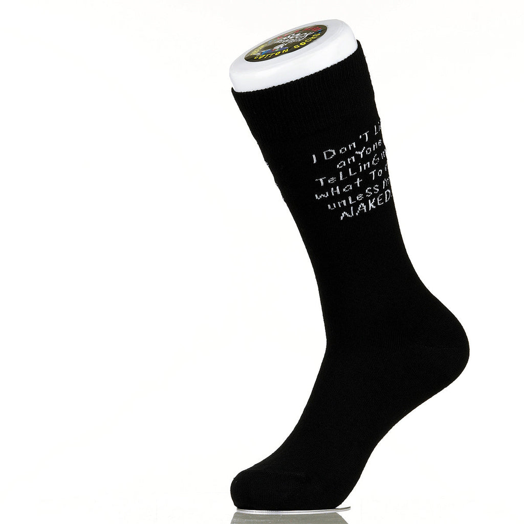 I Don't Like Anyone Telling Me What To Do