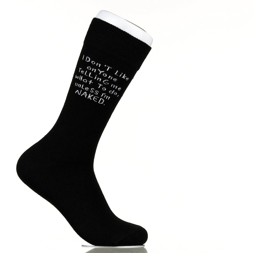 I Don't Like Anyone Telling Me What To Do