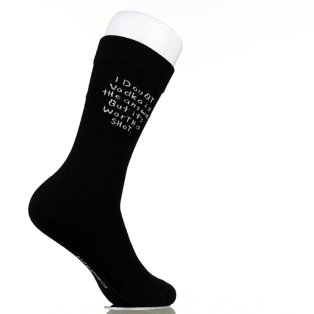 I Doubt Vodka Is The Answer