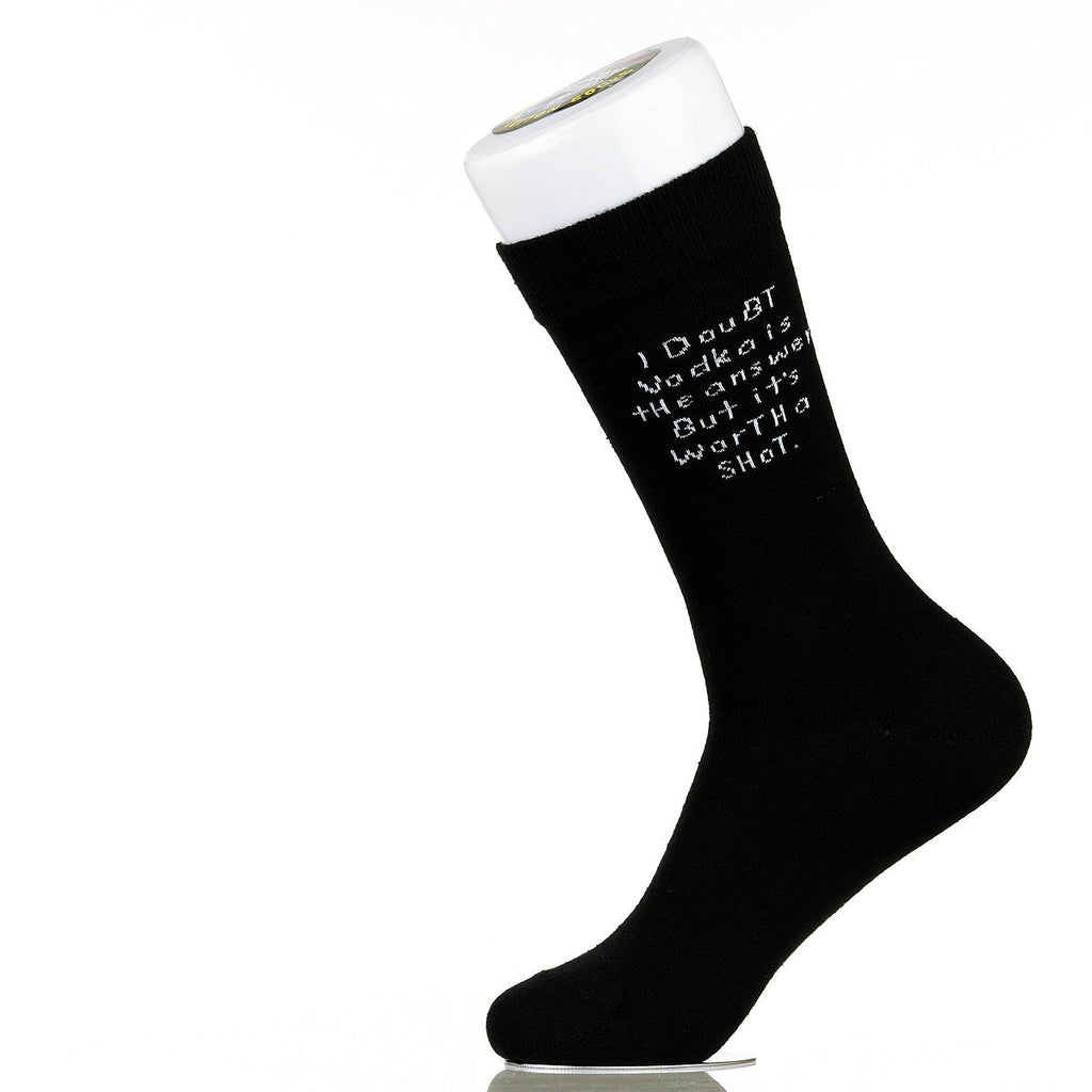 I Doubt Vodka Is The Answer