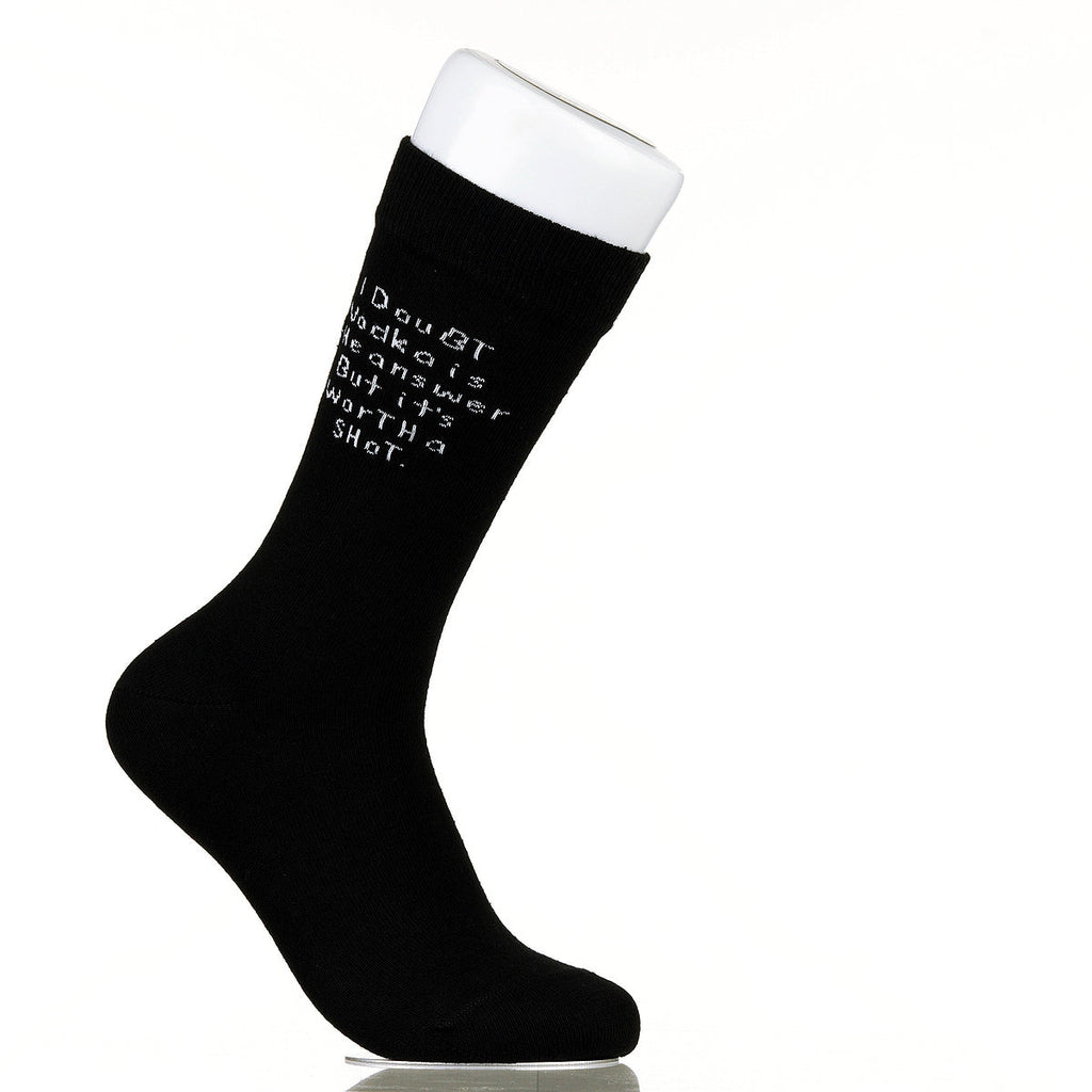 I Doubt Vodka Is The Answer