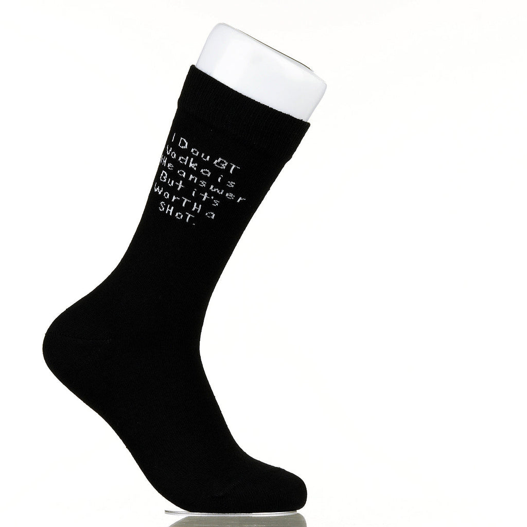 I Doubt Vodka Is The Answer