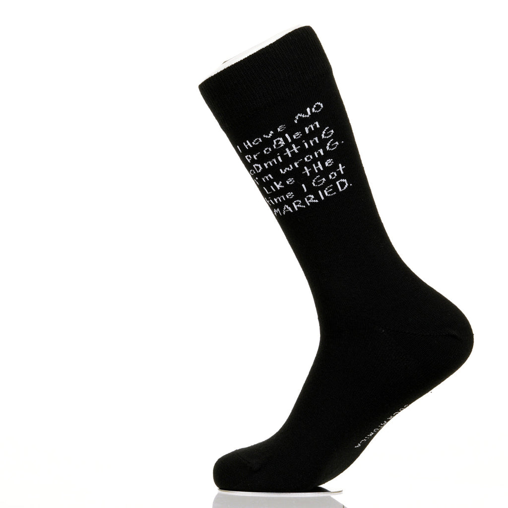 I Have No Problem Admitting I'm Wrong