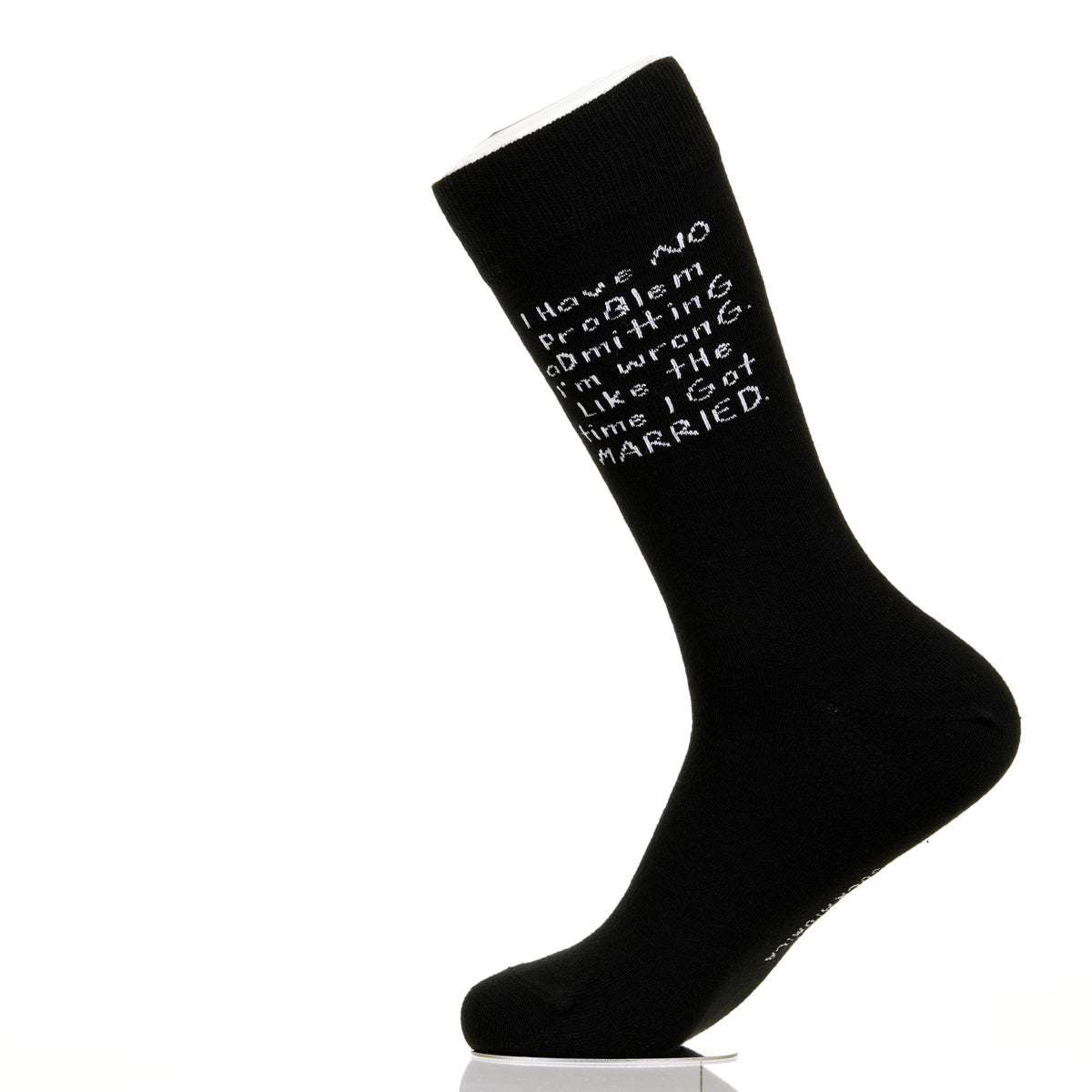 I Have No Problem Admitting I'm Wrong