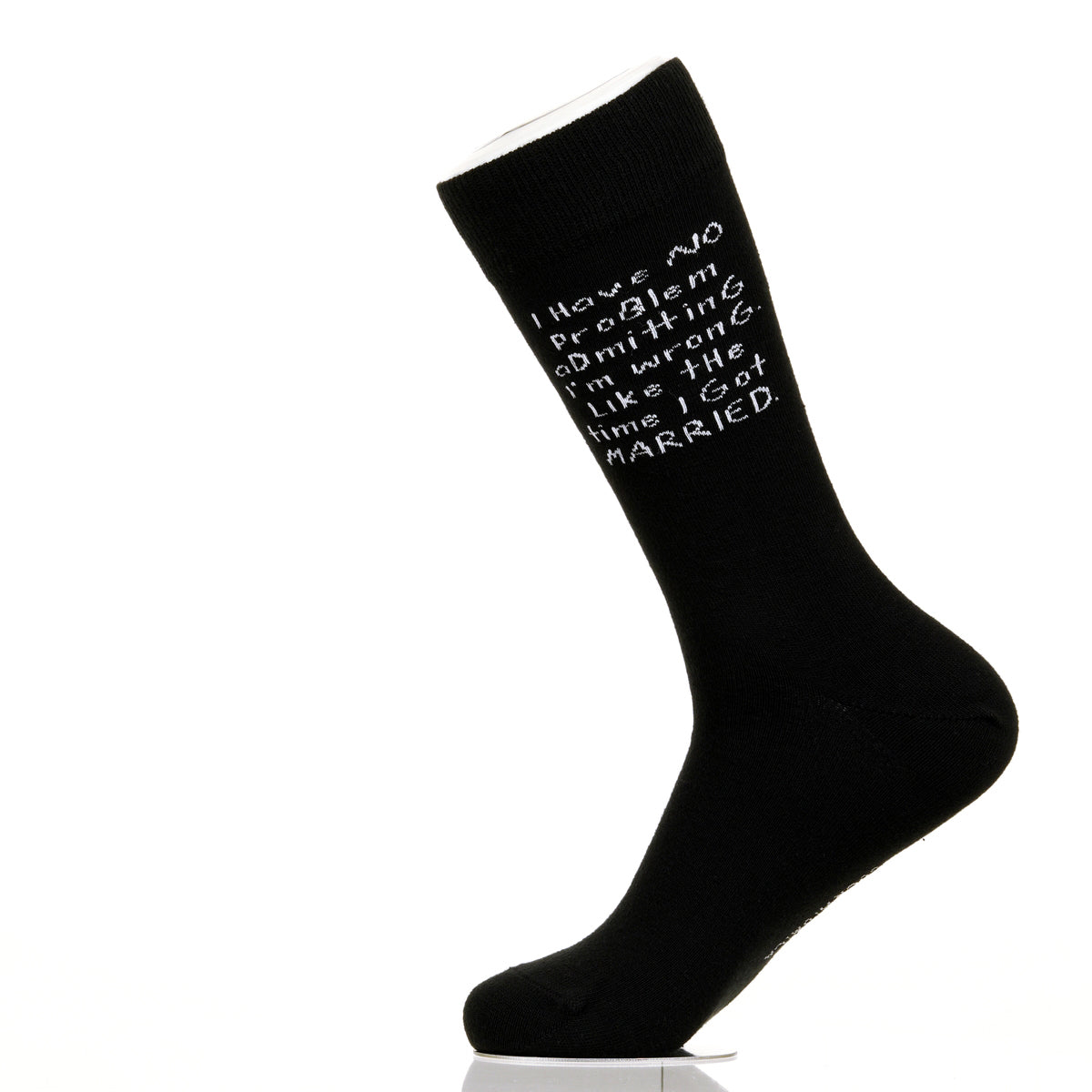 I Have No Problem Admitting I'm Wrong