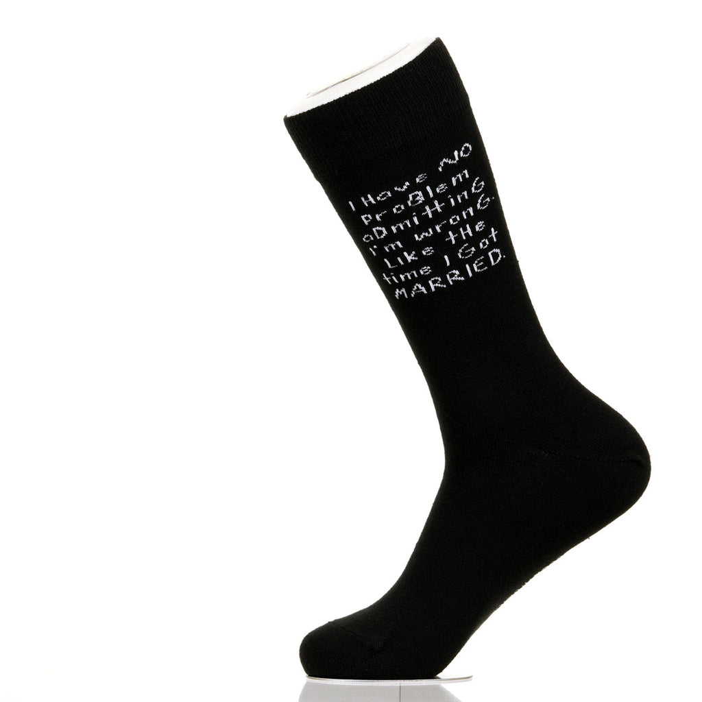 I Have No Problem Admitting I'm Wrong