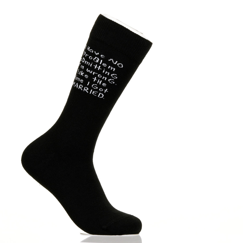 I Have No Problem Admitting I'm Wrong