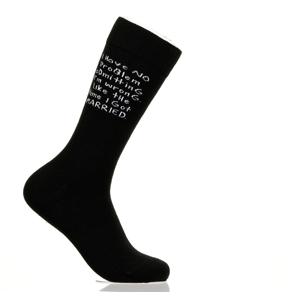 I Have No Problem Admitting I'm Wrong