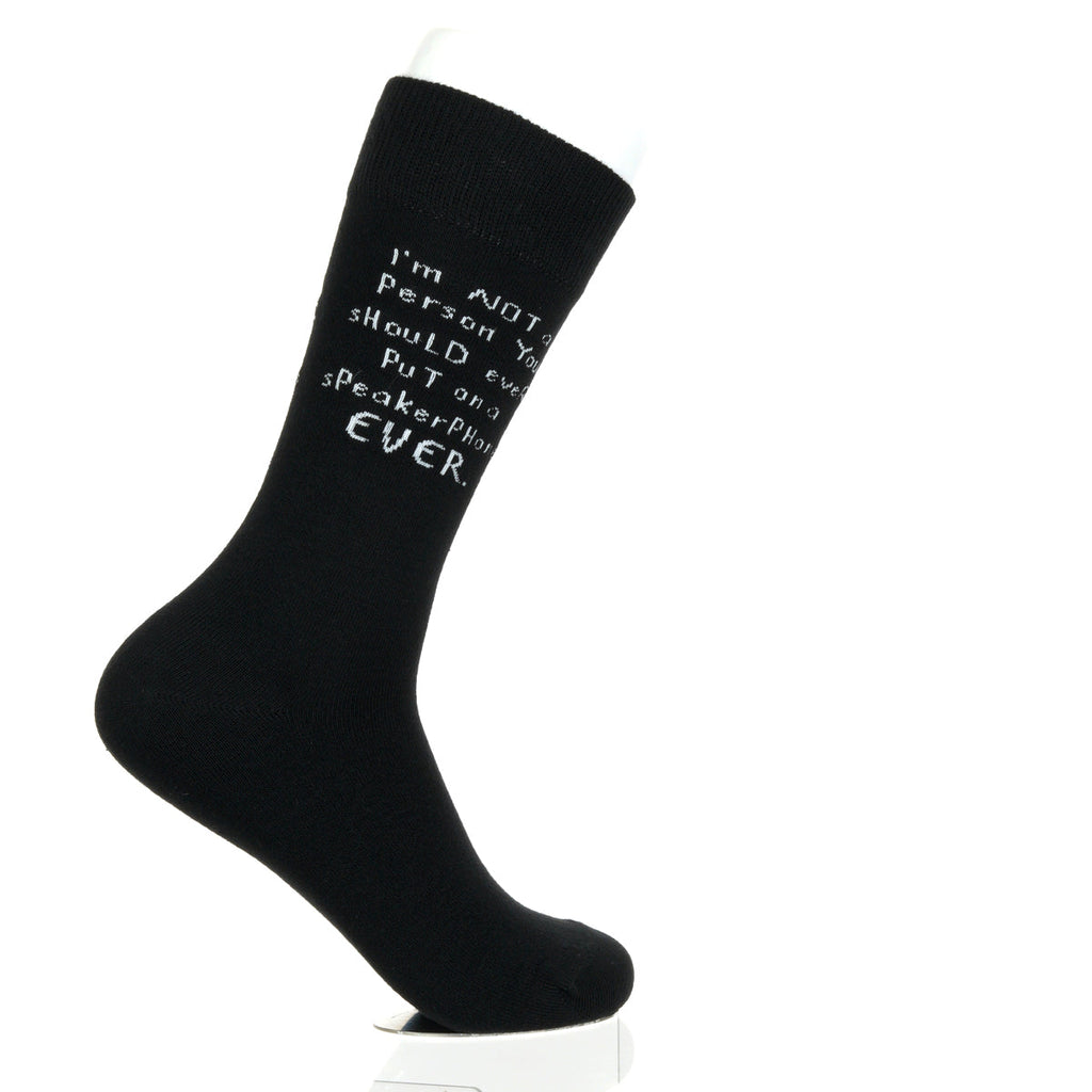 I'm Not A Person You Should Ever Put On A Speakerphone