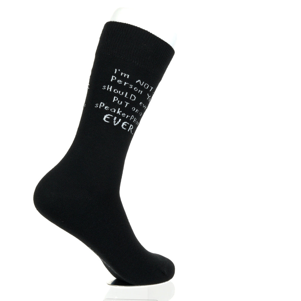 I'm Not A Person You Should Ever Put On A Speakerphone