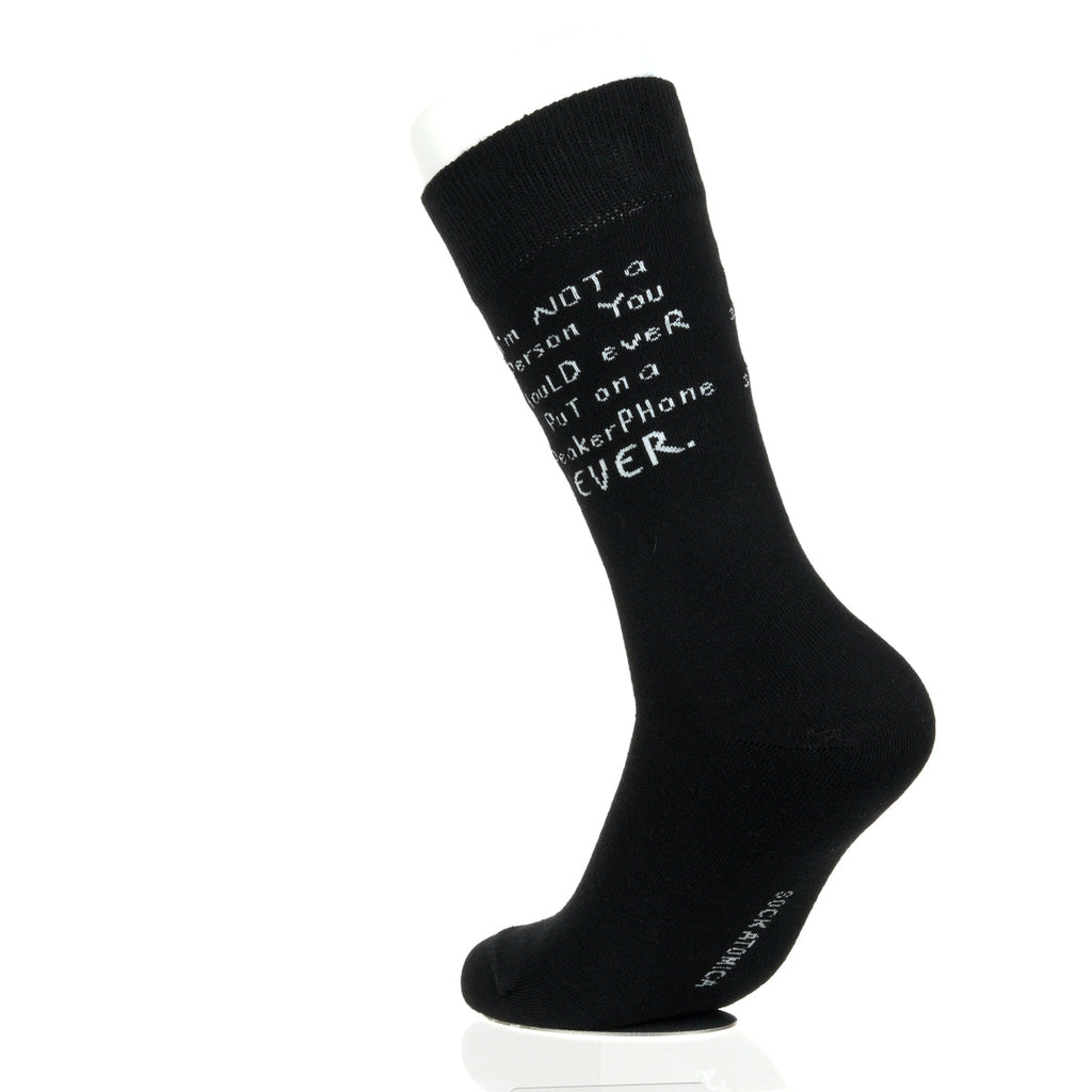 I'm Not A Person You Should Ever Put On A Speakerphone