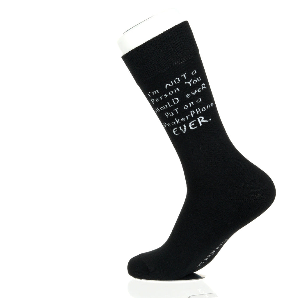 I'm Not A Person You Should Ever Put On A Speakerphone