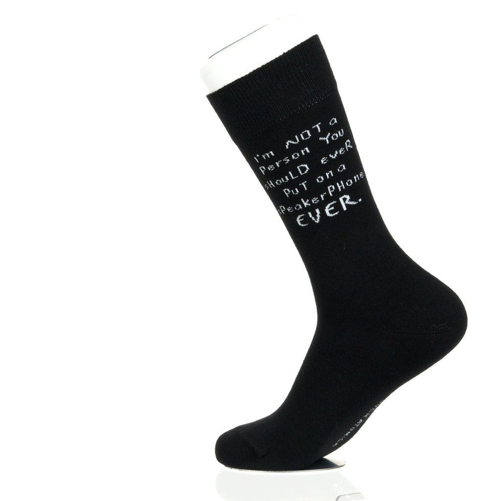 I'm Not A Person You Should Ever Put On A Speakerphone