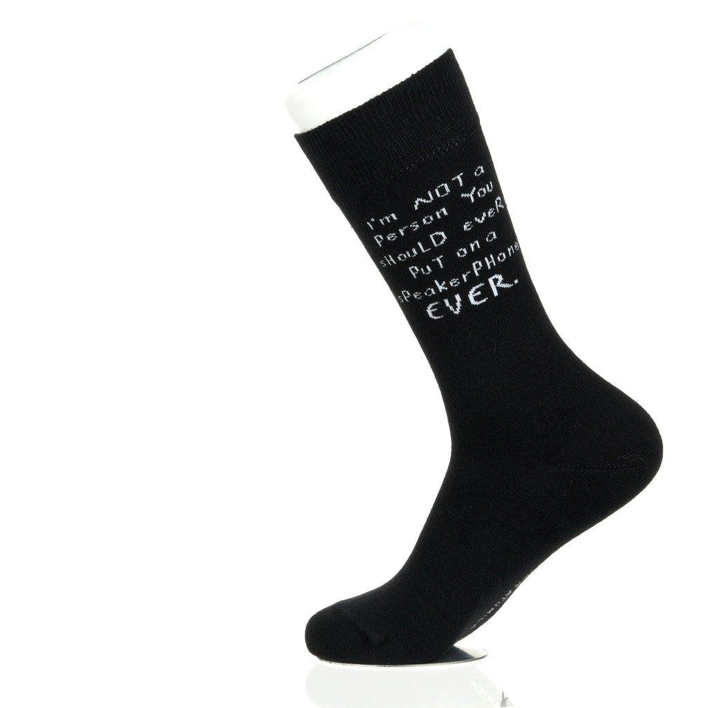 I'm Not A Person You Should Ever Put On A Speakerphone