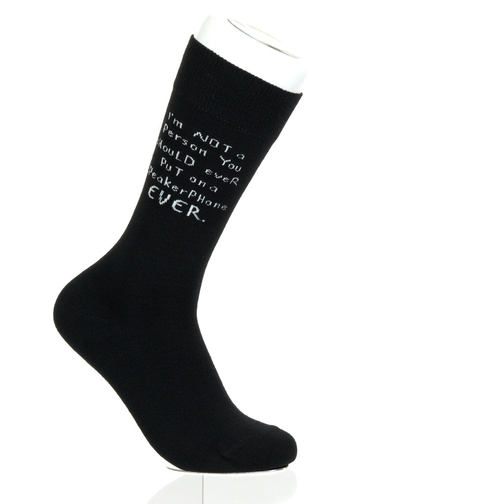 I'm Not A Person You Should Ever Put On A Speakerphone