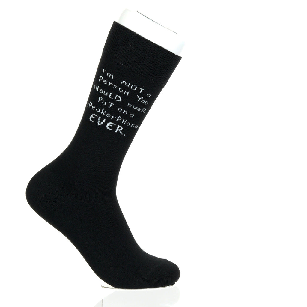 I'm Not A Person You Should Ever Put On A Speakerphone