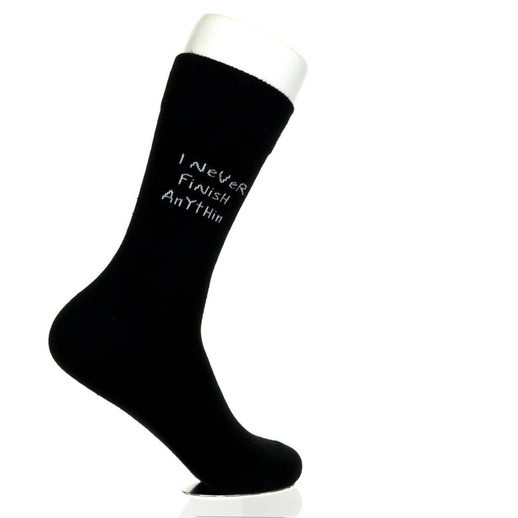 I Never Finish Anythin