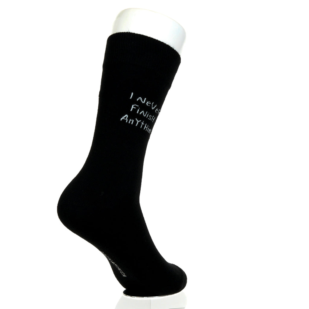 I Never Finish Anythin