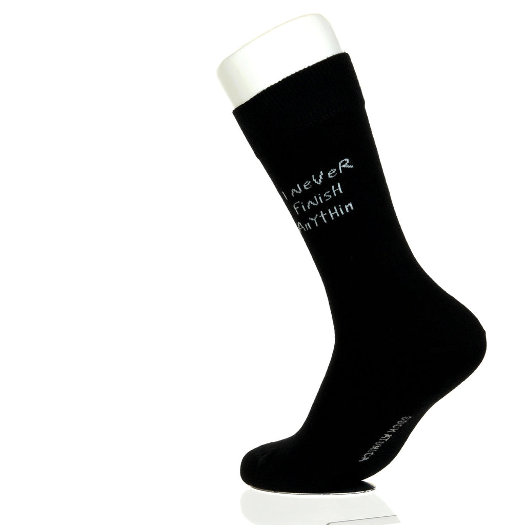 I Never Finish Anythin