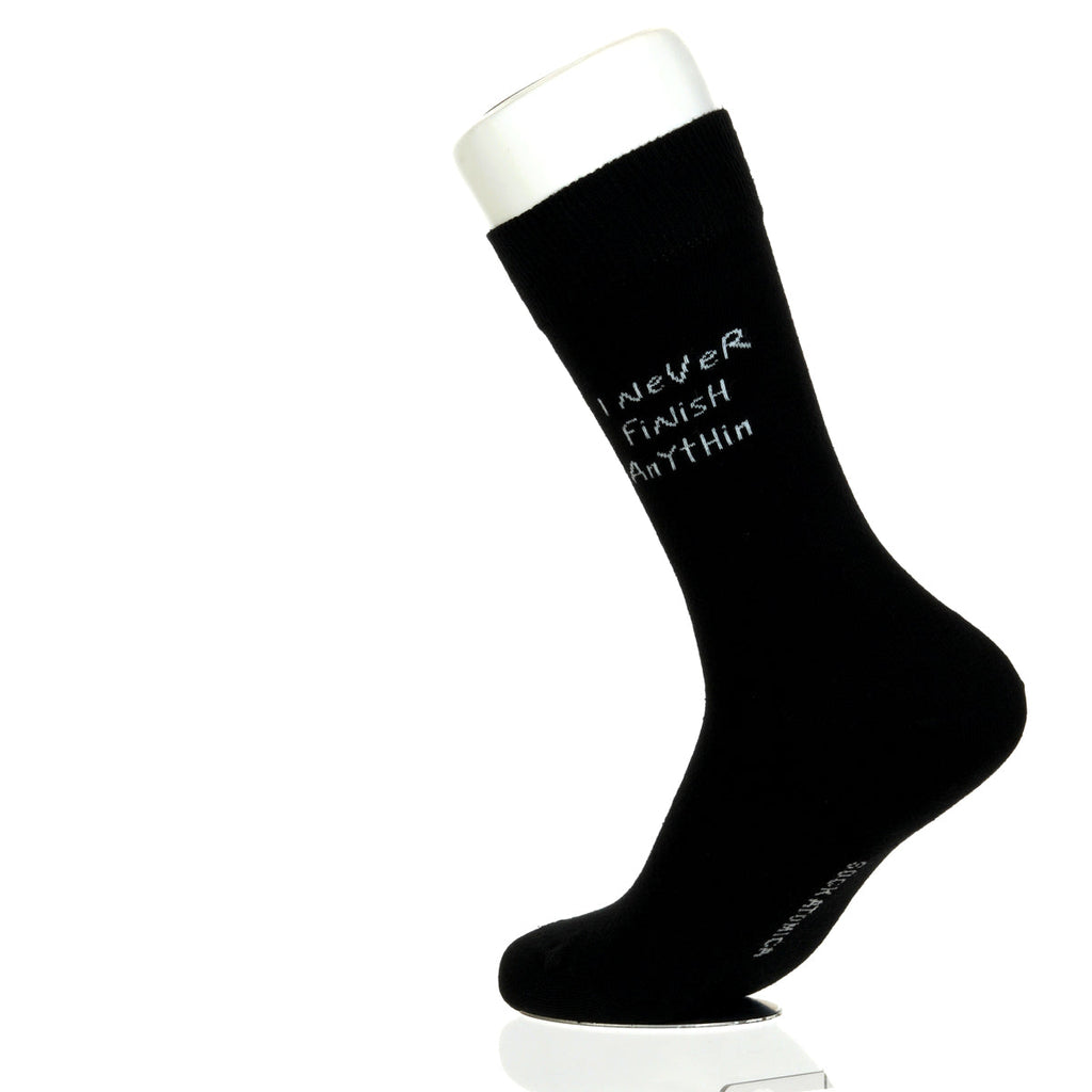 I Never Finish Anythin