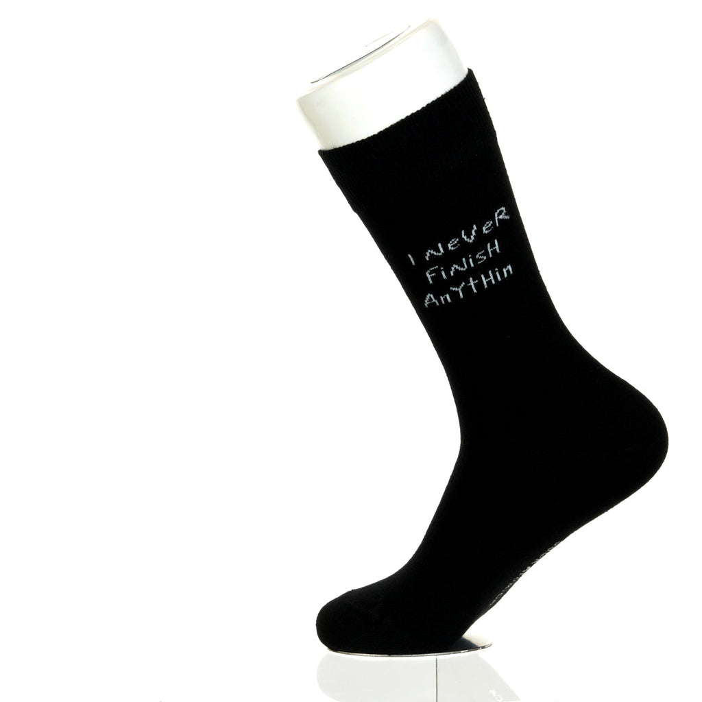 I Never Finish Anythin