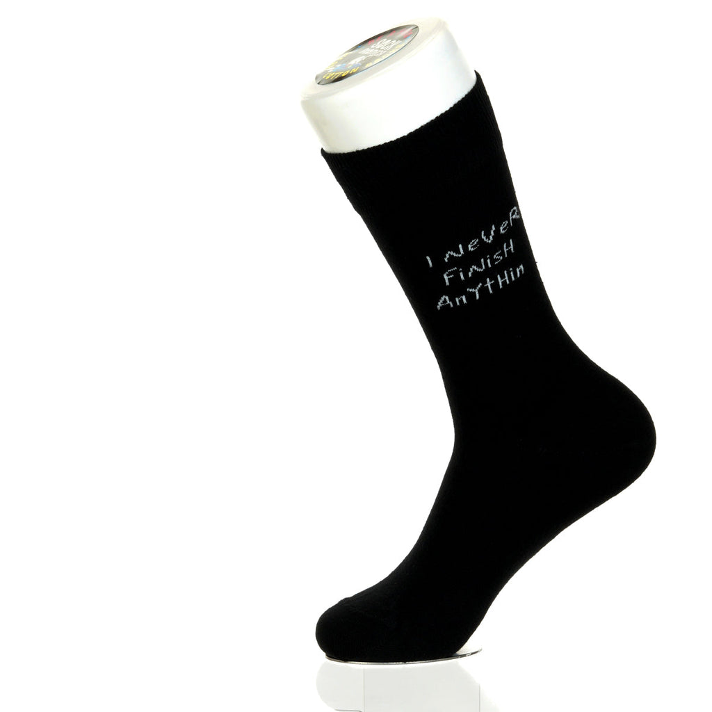 I Never Finish Anythin