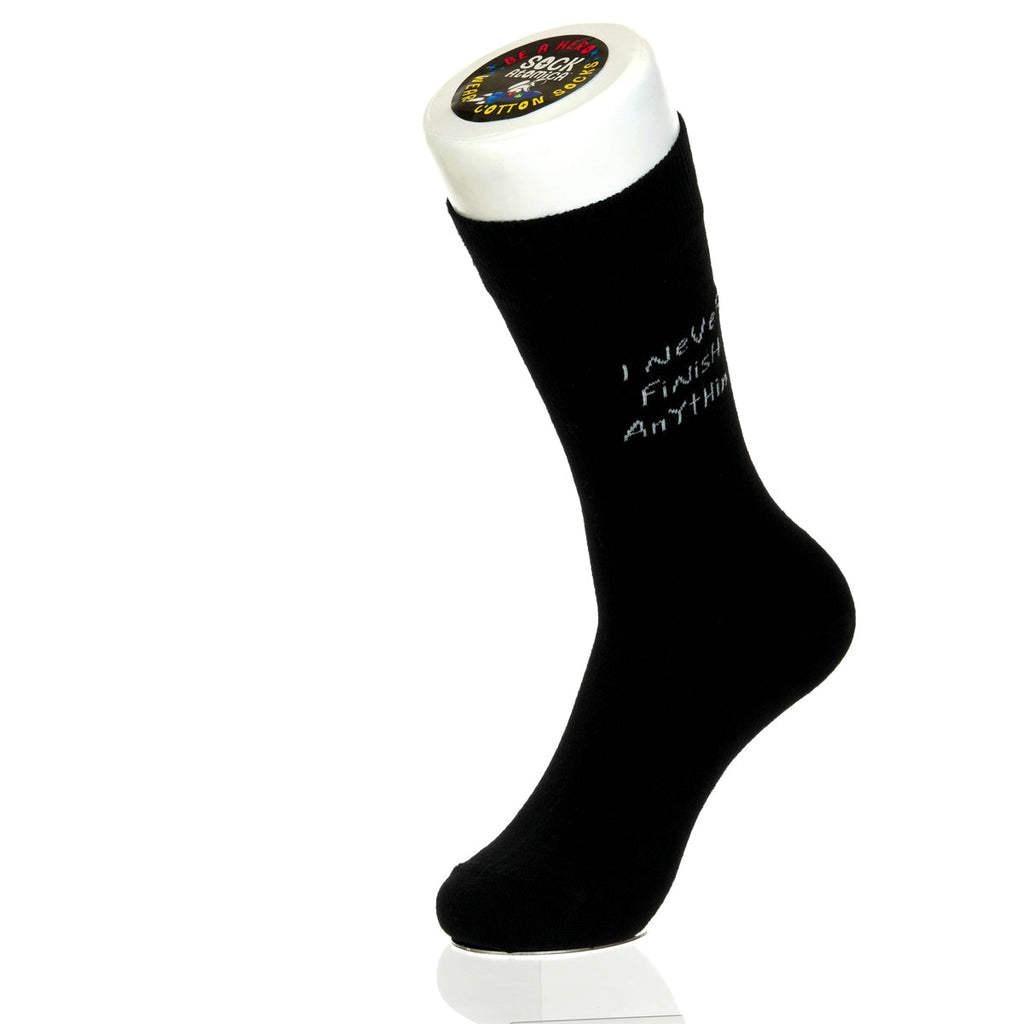 I Never Finish Anythin