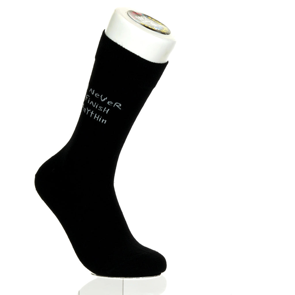 I Never Finish Anythin