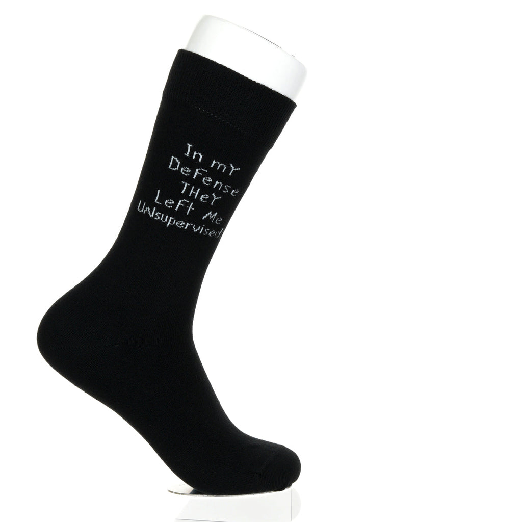 In My Defense They Left Me Unsupervised