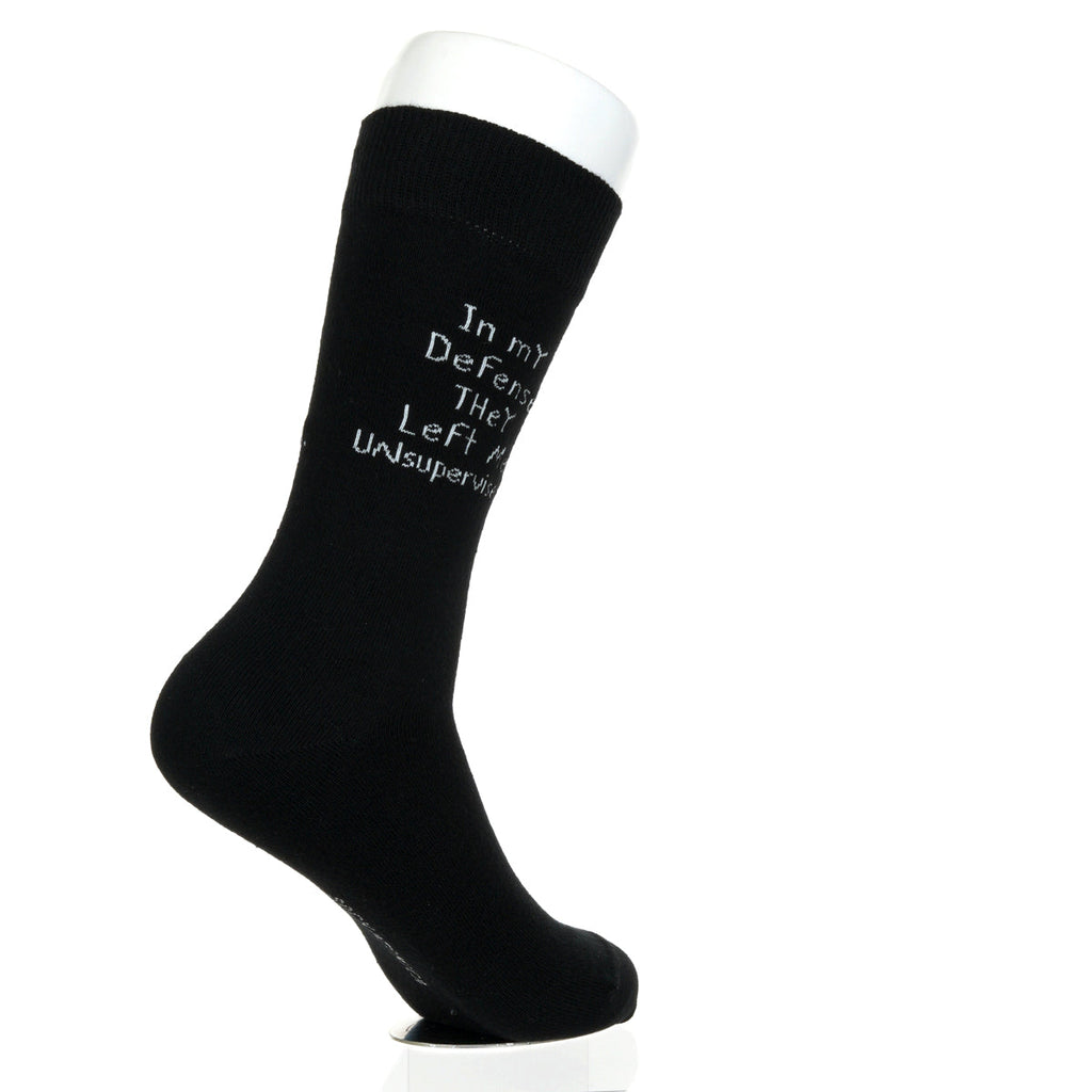 In My Defense They Left Me Unsupervised