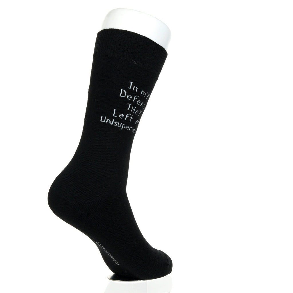 In My Defense They Left Me Unsupervised